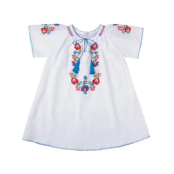 Infant Embroidered Dress NEW 12 Month - Picture 1 of 8